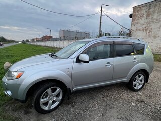 2007 Mitsubishi Outlander II, серебристый, 1380000 рублей, вид 2
