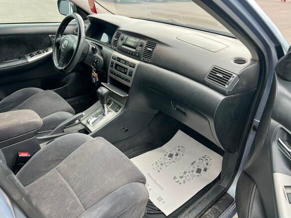 2003 Toyota Corolla IX (E120, E130), голубой, 609000 рублей - вид 12
