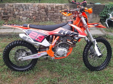 2019 Avantis Enduro 250, красный, 160000 рублей, вид 2