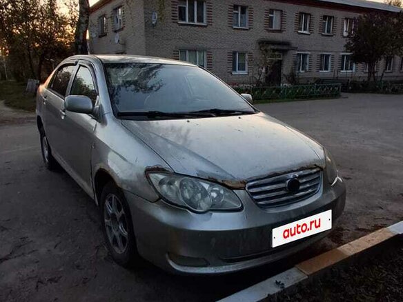 2008 BYD F3 I, серый, 155000 рублей