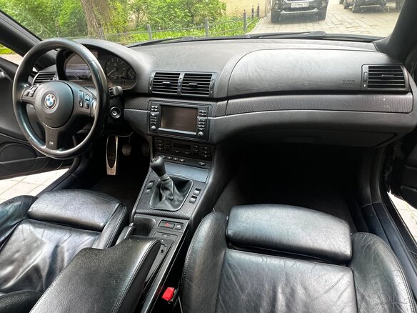 2004 BMW 3 серии 320i IV (E46) Рестайлинг, чёрный, 1100000 рублей - вид 8