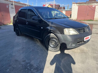 2009 Renault Logan I, чёрный, 220000 рублей, вид 5