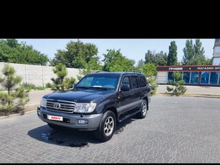 2007 Toyota Land Cruiser 100 Series Рестайлинг 2, чёрный, 2100000 рублей, вид 1