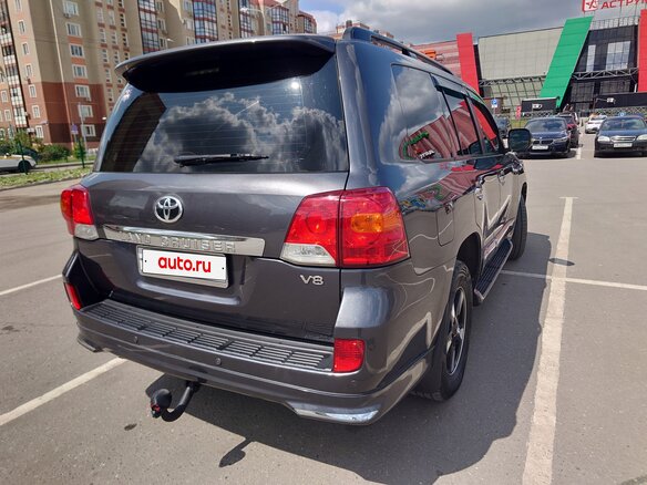 2012 Toyota Land Cruiser 200 Series Рестайлинг 1, серый, 3200000 рублей - вид 5