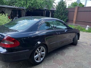 2008 Mercedes-Benz CLK-Класс 200 II (W209) Рестайлинг, синий, 1250000 рублей, вид 4