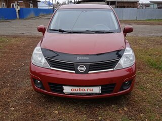 2008 Nissan Tiida I, красный, 600000 рублей, вид 2