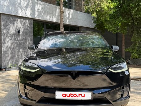 2019 Tesla Model X Long Range Plus I, чёрный, 5300000 рублей, вид 2