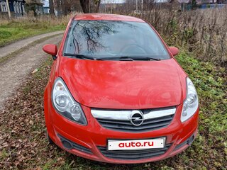 2008 Opel Corsa D, красный, 350000 рублей, вид 1