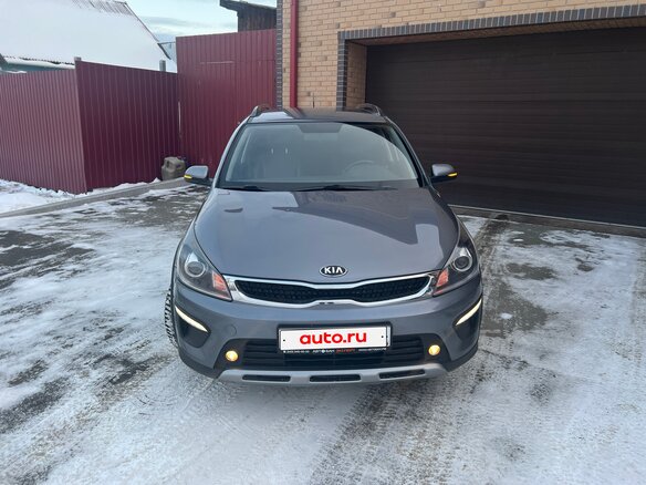 2018 Kia Rio X-Line IV, серый, 1250000 рублей - вид 3