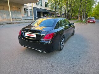 2018 Mercedes-Benz C-Класс 180 9G-TRONIC IV (W205), чёрный, 3300000 рублей, вид 4