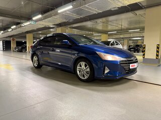 2020 Hyundai Elantra VI (AD) Рестайлинг, синий, 1500000 рублей, вид 1