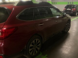 2017 Subaru Outback V, красный, 2300000 рублей, вид 4