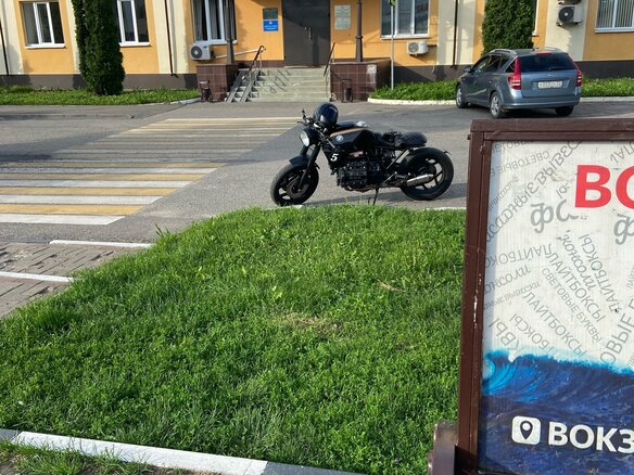 1993 BMW K 75 RT, зелёный, 400000 рублей - вид 2