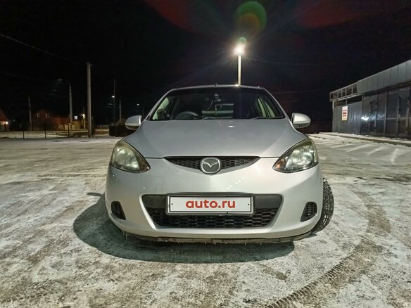 2008 Mazda Demio III (DE), серый, 610000 рублей