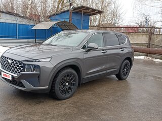 2020 Hyundai Santa Fe IV Рестайлинг, серый, 3590000 рублей, вид 3