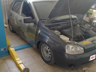 2010 Lada (ВАЗ) Kalina I, зелёный, 220000 рублей, вид 3