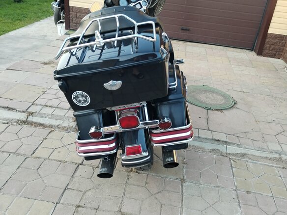 2003 Harley-Davidson Electra Glide, чёрный, 550000 рублей - вид 3