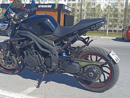 2008 Triumph Speed Triple, чёрный, 600000 рублей, вид 3