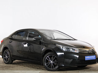 2013 Toyota Corolla XI (E160, E170, E180), чёрный, 1229000 рублей, вид 1