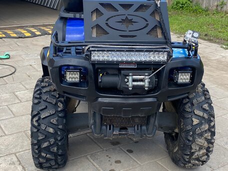 2003 Polaris Sportsman 700, синий, 480000 рублей, вид 3