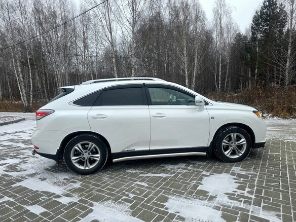 2012 Lexus RX 450h III Рестайлинг, белый, 2690000 рублей - вид 8