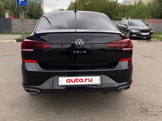 2021 Volkswagen Polo VI, чёрный, 2350000 рублей, вид 5