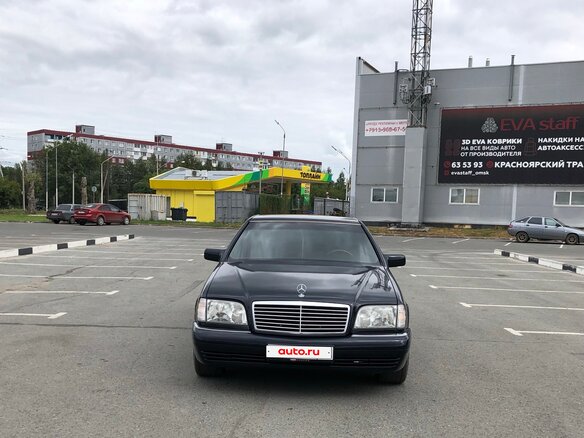 1994 Mercedes-Benz S-Класс 320 Long 4-speed III (W140), синий, 2700000 рублей