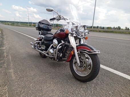2002 Kawasaki VN1500 Vulcan, чёрный, 555000 рублей, вид 1