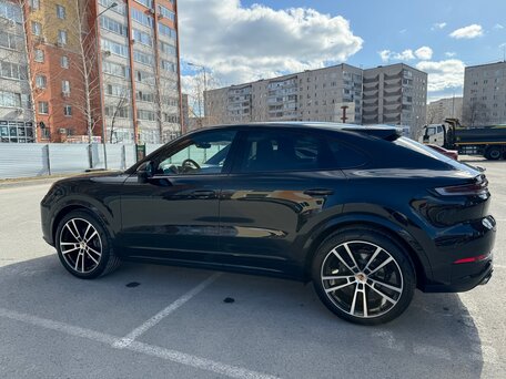 2024 Porsche Cayenne Coupé III Рестайлинг, чёрный, 15500000 рублей, вид 4