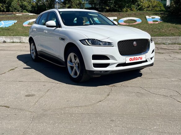 2018 Jaguar F-Pace I, белый, 3900000 рублей - вид 3