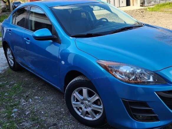 2011 Mazda 3 II (BL) Рестайлинг, синий, 950000 рублей - вид 1