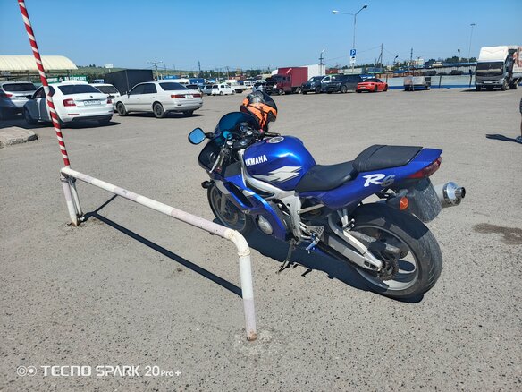 2004 Yamaha YZF-R6, синий, 389000 рублей - вид 4