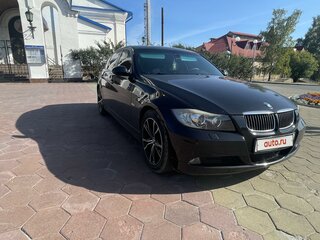 2007 BMW 3 серии 318i V (E90/E91/E92/E93), чёрный, 950000 рублей, вид 1