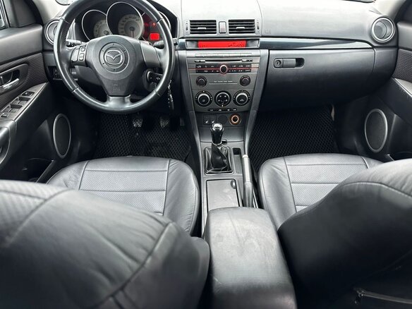 2006 Mazda 3 I (BK) Рестайлинг, чёрный, 520000 рублей - вид 9