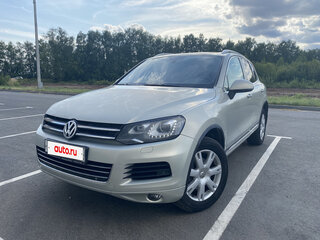 2012 Volkswagen Touareg II, серебристый, 2150000 рублей, вид 1