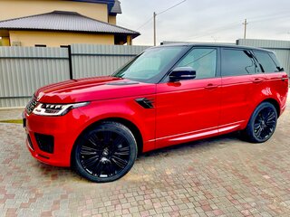 2018 Land Rover Range Rover Sport II Рестайлинг, красный, 6150000 рублей, вид 3