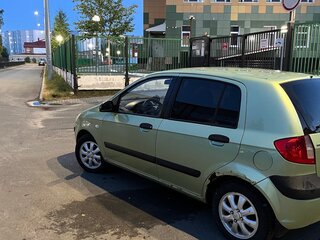 2007 Hyundai Getz I Рестайлинг, зелёный, 450000 рублей, вид 3