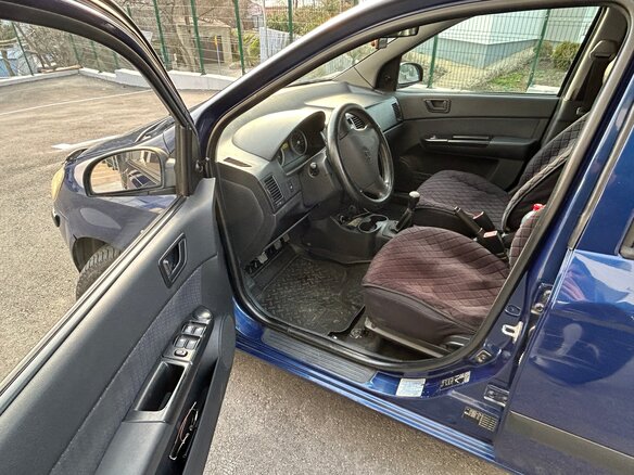 2007 Hyundai Getz I Рестайлинг, синий, 550000 рублей - вид 9