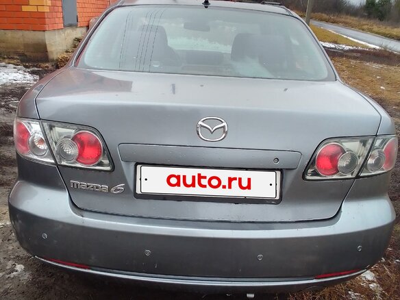 2006 Mazda 6 I (GG) Рестайлинг, серый, 280000 рублей - вид 3