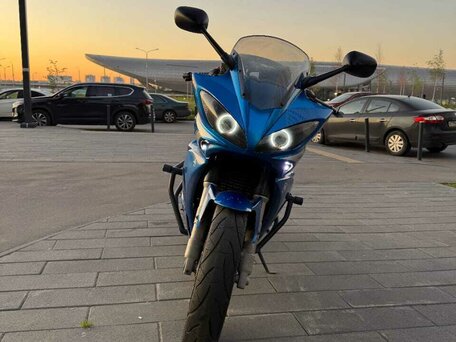 2009 Yamaha FZ6, синий, 480000 рублей, вид 4