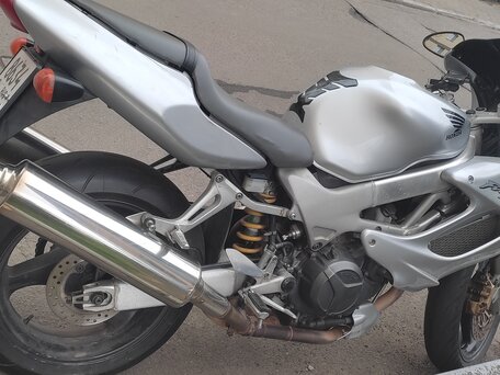 1998 Honda VTR 1000, серебристый, 350000 рублей, вид 5