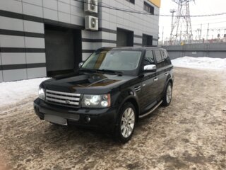 2007 Land Rover Range Rover Sport Supercharged I, чёрный, 1200000 рублей, вид 1