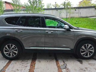 2019 Hyundai Santa Fe IV, серый, 2990000 рублей, вид 4