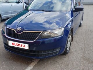 2015 Skoda Rapid I, синий, 800000 рублей, вид 1