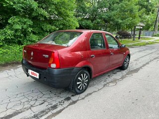 2009 Renault Logan I, красный, 280000 рублей, вид 5