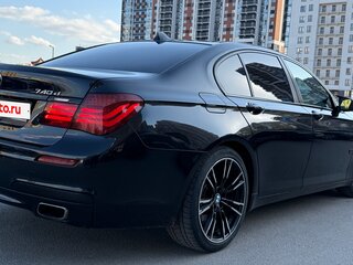2013 BMW 7 серии 740d xDrive V (F01/F02/F04) Рестайлинг, чёрный, 1930000 рублей, вид 2
