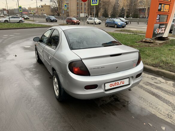 1999 Chrysler Neon II, белый - вид 4