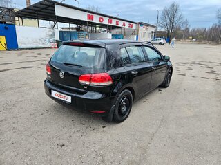 2011 Volkswagen Golf VI, чёрный, 650000 рублей, вид 5
