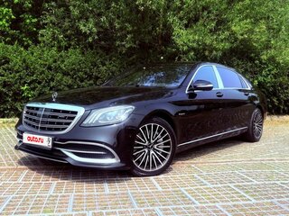 2017 Mercedes-Benz Maybach S-Класс 560 I (X222) Рестайлинг, чёрный, 4500000 рублей, вид 1