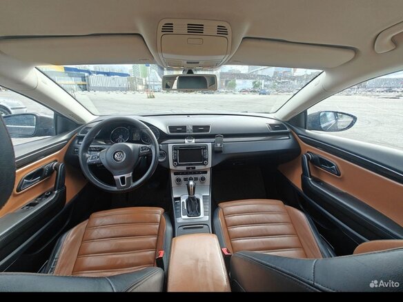 2012 Volkswagen Passat CC I Рестайлинг, коричневый, 1200000 рублей - вид 4